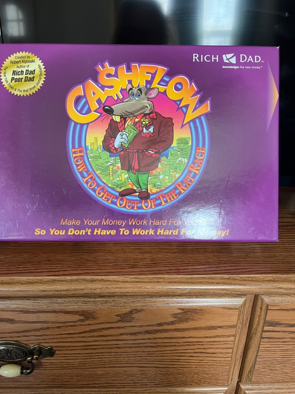 Cashflow Board Game - Purple 
Brand New. By Robert Kiyosaki